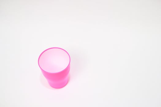 Bright Pink Plastic Cup photo