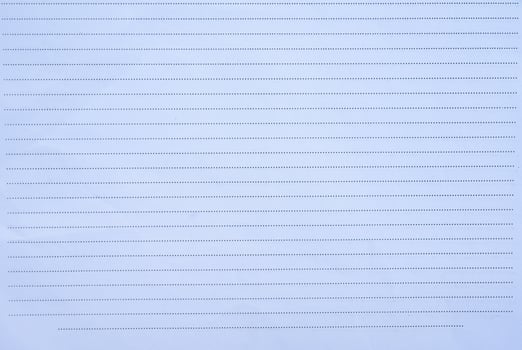Full frame shot of blank notebook page. A book or stack of paper pages that are often ruled and used for purposes such as note-taking. photo