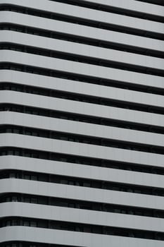 Building background white striped background, business center building photo