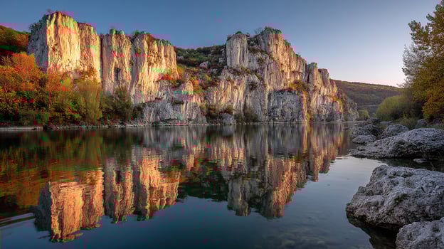 Vivid outdoor image of nature with realistic texture photo