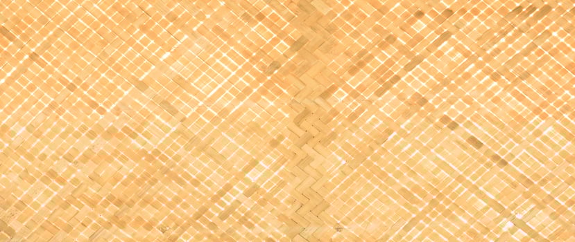 Bamboo woven natural bamboo background, Handcraft woven bamboo pattern and texture vintage style for background, Pattern of reed weaving mat photo