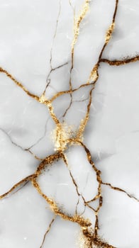 Elegant White Marble With Gold Veining Showcasing Natural Beauty and Intricate Patterns photo