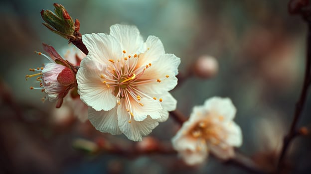 Bright petal image in fine detail photo