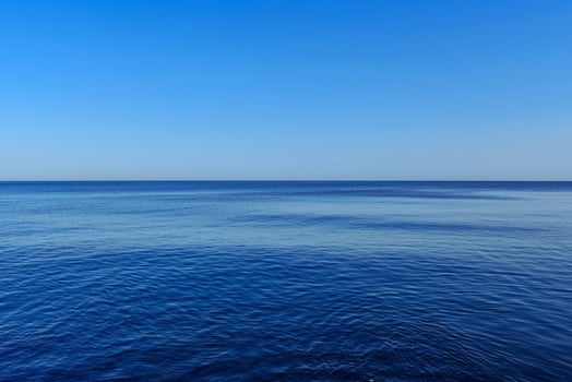 Endless Horizon Where Sky Meets Sea photo