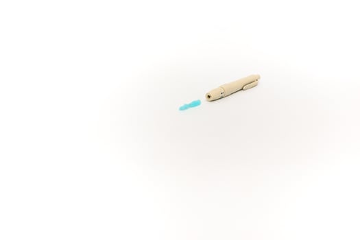 A sterile lancet device for diabetes management photo