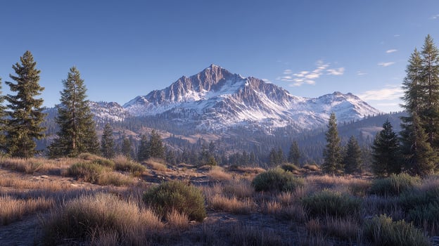 Calm and beautiful natural wallpaper view in vivid detail photo