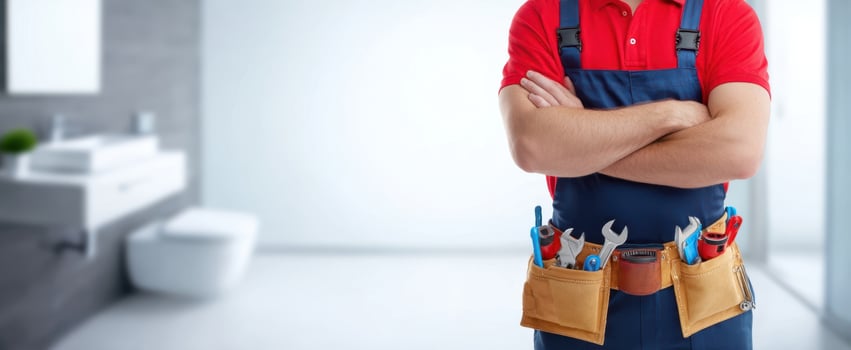 The Plumber Ready to Tackle Home Renovation Challenges with Professional Tools photo