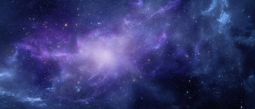 The Nebula in a Vibrant Cosmic Landscape Filled with Stars and Mystique photo