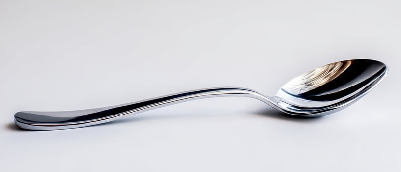The elegant spoon showcasing modern kitchenware design and effortless style. photo