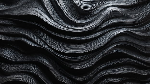 Shimmering abstract wave pattern in crisp detail photo