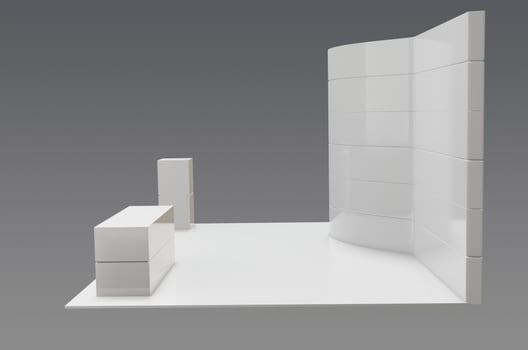 A white wall with a toilet and sink photo