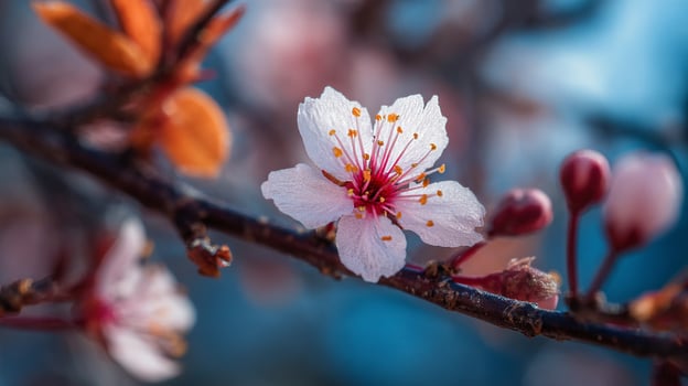 Close up flower photo with vivid natural color and detail