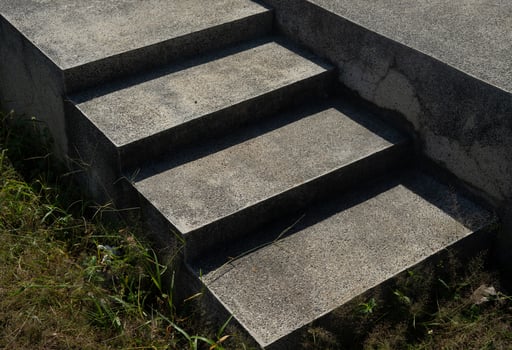 concrete staircase background photo