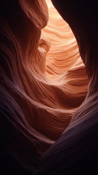 Natures Own Sculpture Seen In A Complex Slot Canyon photo