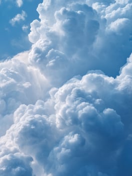 Soft Cumulus Clouds Indicating Good Weather photo
