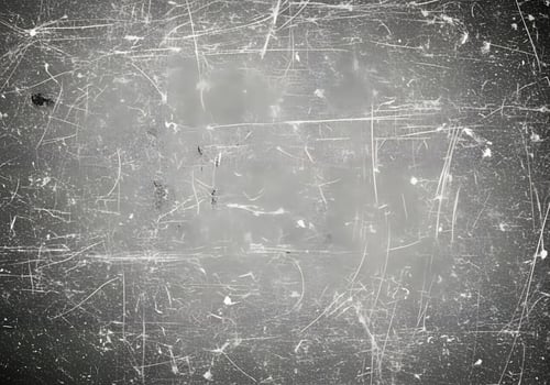 Scratched film texture with soft noise. photo