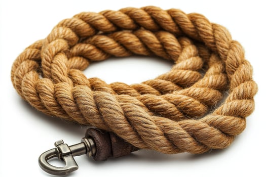 A rope with a hook on it photo