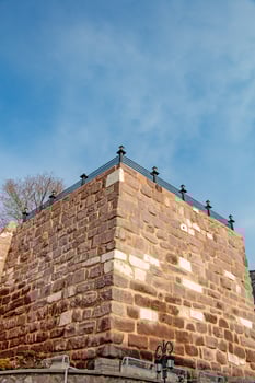 Ancient Stone Wall Architecture A Stunning Example of Masonry Craftsmanship photo