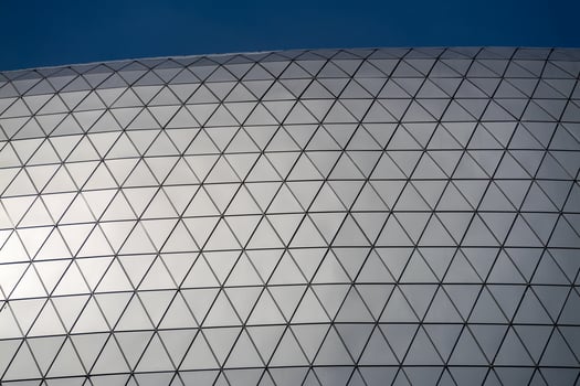 Geometric architecture detail urban environment high-resolution image modern design close-up view innovative structure photo