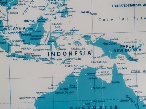 Exploring indonesia aerial geography insights for educational travel in southeast asia photo
