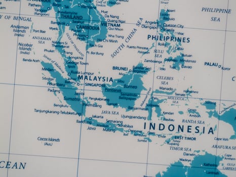Exploring southeast asia an informative map of countries and travel insights photo