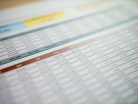 Business analysis report financial insights for growth in office environment photo