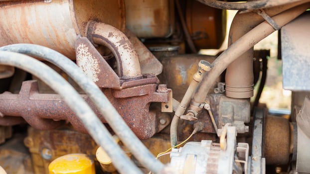 Engineering insights close-up of machinery components in an industrial workshop photo