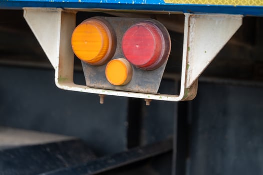 Traffic signal lights urban area photograph industrial environment close-up view safety concept photo
