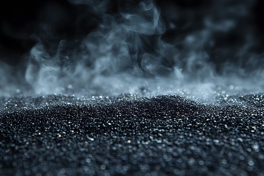 Mystical Smoky Black Sand Texture for Creative Design and Background Art photo