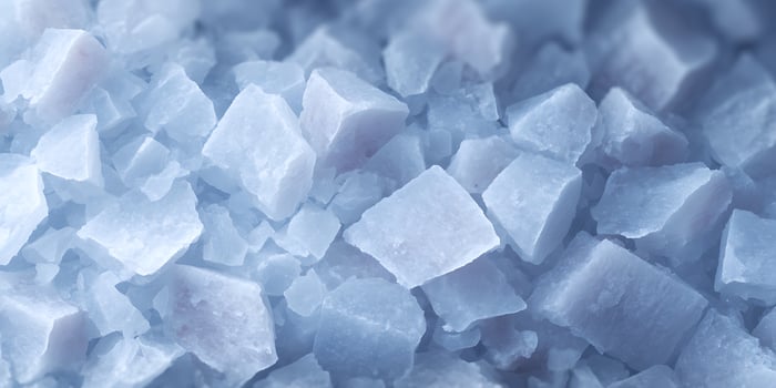 Macro Shot of Salt photo