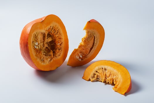 Pumpkin image isolated on white background. Preparing for a feast or cooking photo