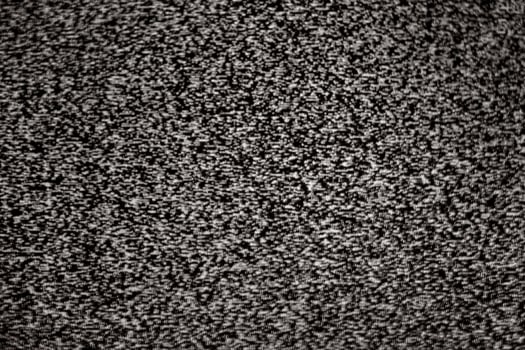 Static pixel noise of a television set photo