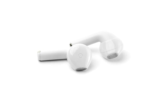 Elegant white wireless earbuds with ergonomic fit and superior sound quality. Lightweight, compact, and perfect for music, calls, gaming, and workouts with noise isolation. photo