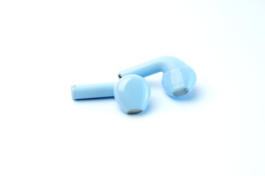 Stylish blue wireless earbuds with an ergonomic fit and high-quality sound. Compact, lightweight, and perfect for music, calls, gaming, and workouts with noise isolation. photo