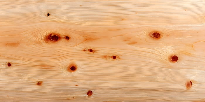 Close up of wooden surface with light brown tone and visible grain photo