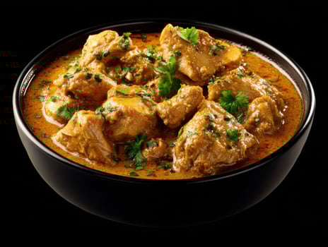 Mild Chicken Korma In A Rich Mughlai Gravy photo