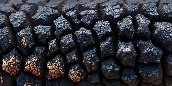 Dark Brown Black Textured Surface Close Up Detail Pattern photo
