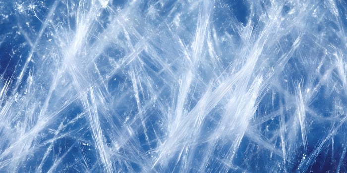 Abstract Blue Ice Crystal Texture Background photo