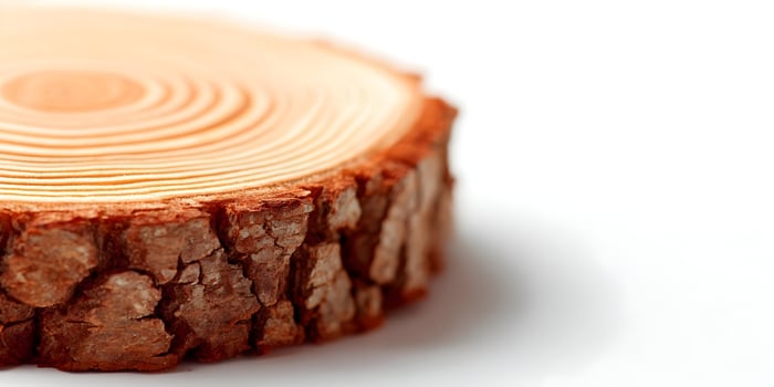 Tree Round Wood Slice Wooden Cross Section Tree Ring Texture Brown Wood photo