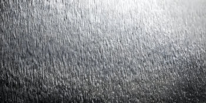 Silver Brushed Metal Texture Background Grey Metallic Surface Pattern Design photo