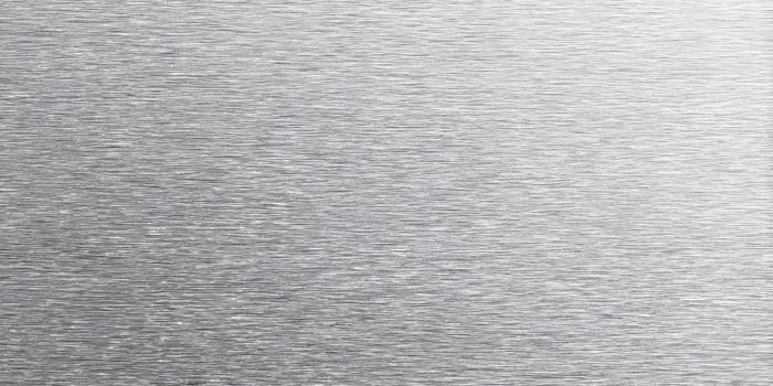 Silver Brushed Metal Texture Background Grey Metallic Surface photo