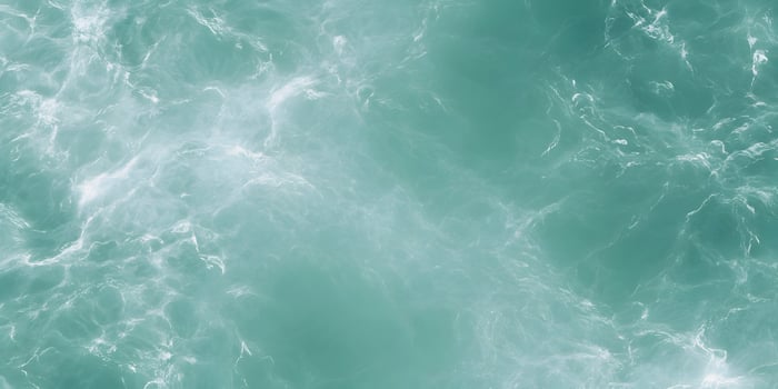 Teal Water Texture Seamless Pattern Ocean Surface Background photo