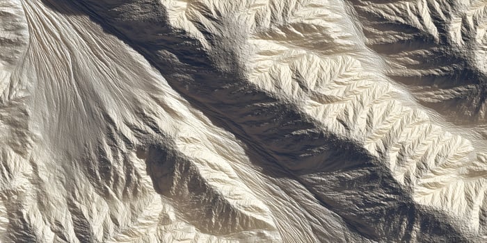 Detailed Mountain Range Texture Beige and Brown Tones photo