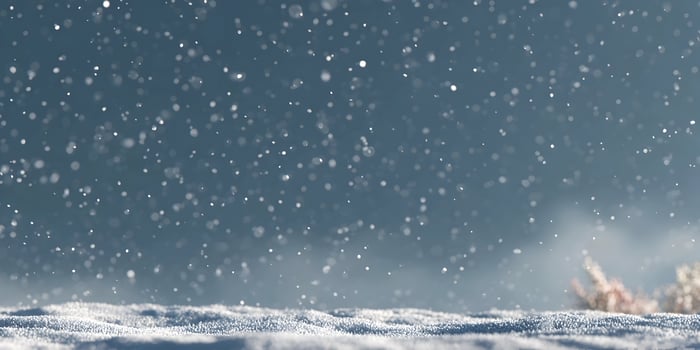 Falling Snow Winter Scene Snowflakes Background Snowy Landscape Winter Wonderland photo