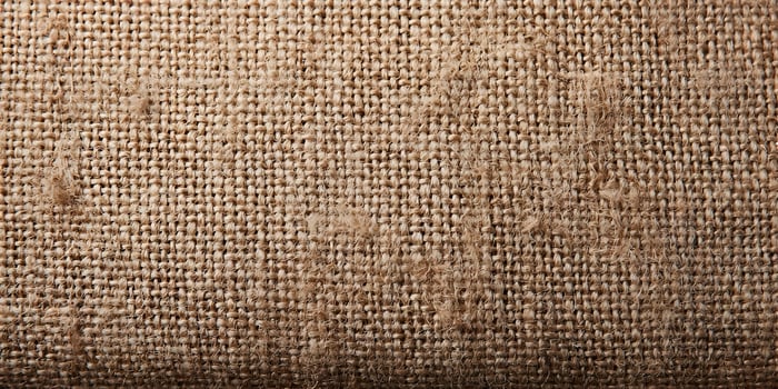 Brown Burlap Texture Close Up Detailed Woven Fabric Background photo