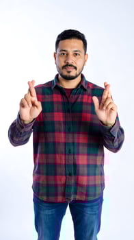Connecting Dots Hand Gesture photo
