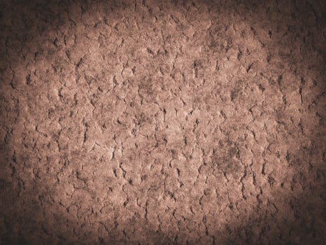 Detailed rough cement surface with visible cracks and unique texture. photo