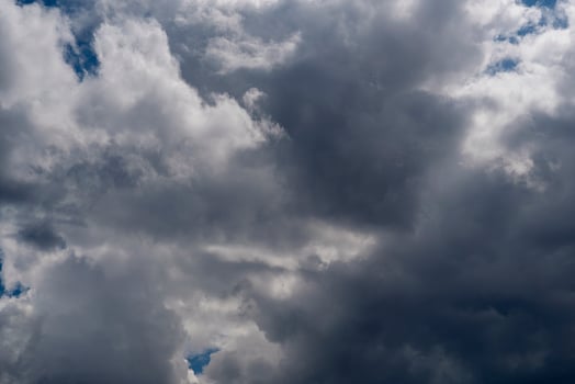 beautiful picture of clouds a mixture of light and dark clouds dramatic sky, yin - yang photo