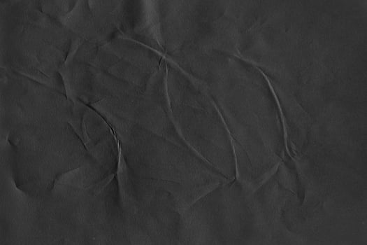 Torn And Crumpled Black Texture photo