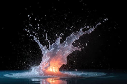 Radiant Water Eruption photo